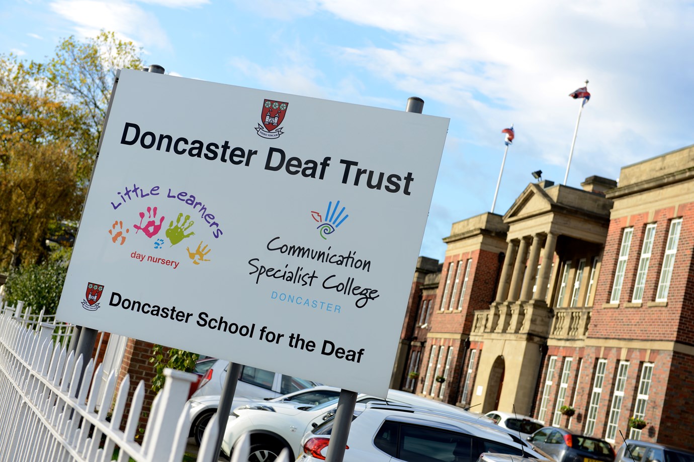 Doncaster Deaf Trust, Front Building Sign