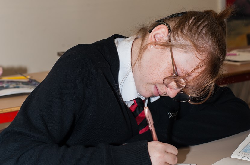 Doncaster School for the Deaf Secondary Pupil